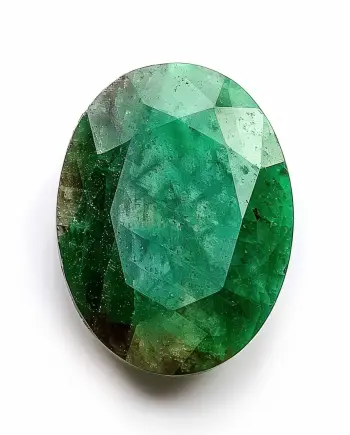 Extravagant Dark Green Emerald 2.20ctw, 10x8mm